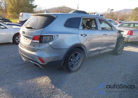 2017 Hyundai Santa Fe Se Ultimate from USA, damaged, VIN KM8SRDHFXHU229798